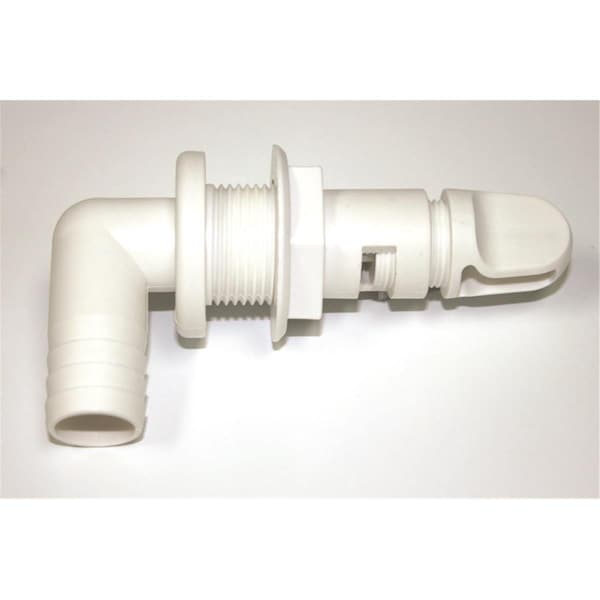 Strike3 AHV-92-DP -92-DP Aerator Spray Head, 90 Degree Fixed Flange - White ST858045 - main